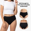 Women's Reusable Incontinence Underwear, 3 Pack Protective Briefs (XXL)