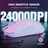 MAGIC-REFINER G6 Wireless Gaming Mouse,24000 DPI Adjustable,75g Lightweight Mouse,Tir-Mode BT/2.4G