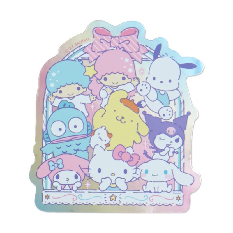 Sanrio 078255 Sanrio Characters Volume Sticker Set