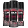 AXE Fine Fragrance Deodorant Body Spray for Men 3 Pack
