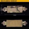 Tactical Helmet Counterbalance Weight Bag NVG Counterweight Pouch with Five