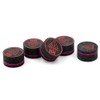CUESOUL 5pcs Pigskin 14mm 10 Layer Cue Tips Billiard Pool