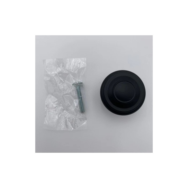 Liberty Harmon Knob Flat Black 1-3/8" Drawer P22669C-FB-C