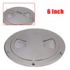 LOYALHEARTDY Marine Grade Stainless Steel Boat Deck Plate Hatch, 6"