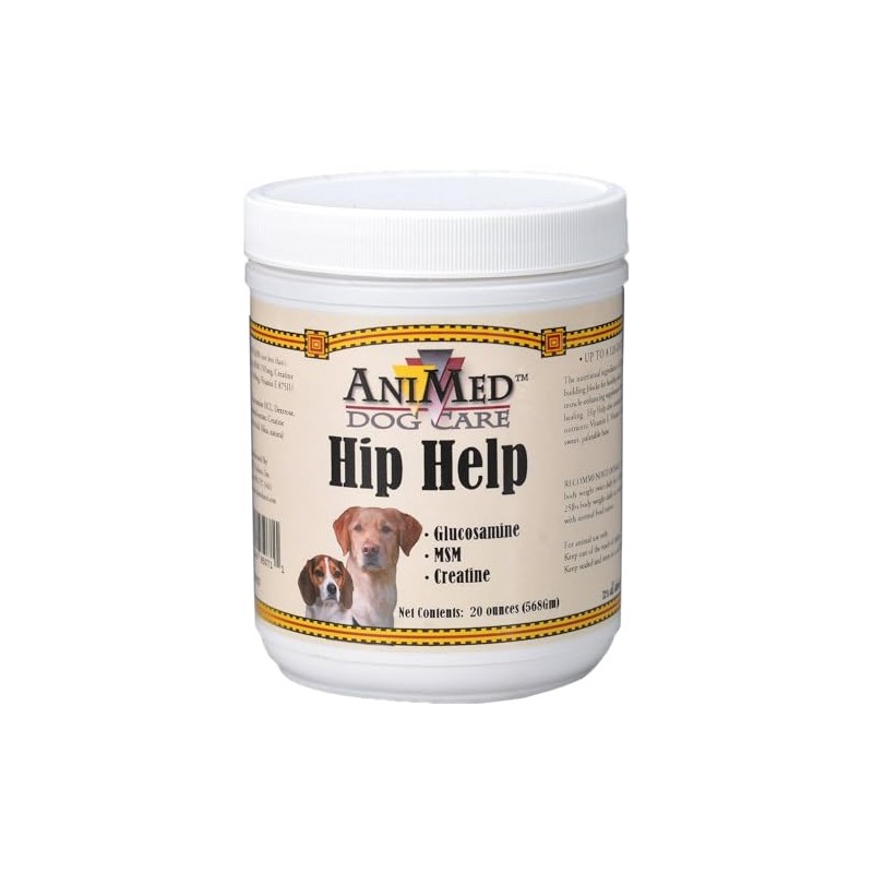 AniMed Hip Help Powder for Dogs, 20-Ounce
