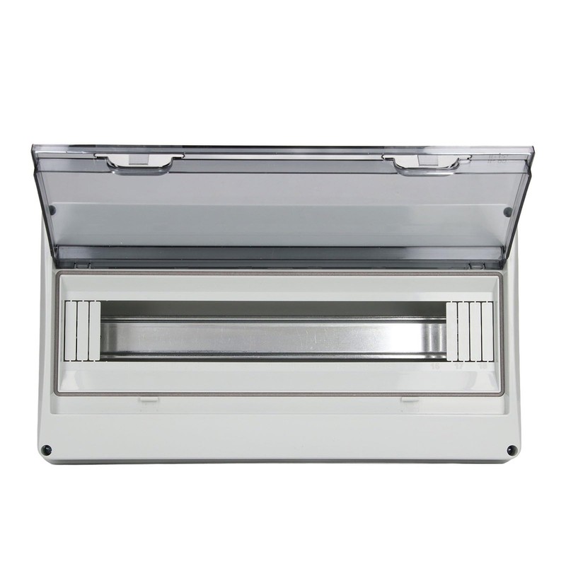 Breaker Box, 18 Way Distribution Protection Box IP65 Waterproof Clear