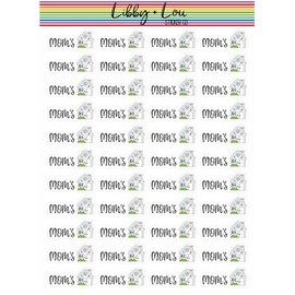 Moms House Planner Sticker | Custody Agreement | Libby and Lou Sticker Co