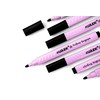 Eziglide TriGrip Drywipe Whiteboard Pens Black, Pack of 35 Whiteboard
