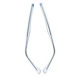 GRIRIW 1pair Sturdy Metal Glasses Arms Replacement Temples for Eyewear Repair Comfortable Fit Easy Installation for Active Lifestyles and Practical Design