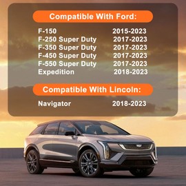 6081C Cabin Air Filter with Activated Carbon for Ford F-150, F-250, F-350, F-450, F-550 Super Duty Expedition(2015-2023) and Lincoln Navigator