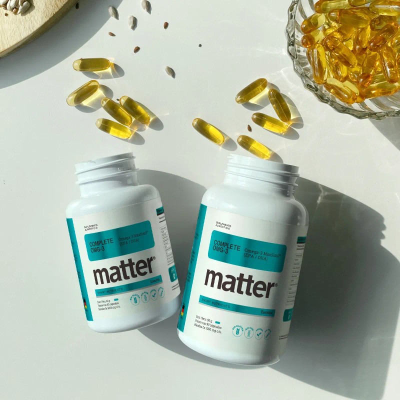 YOU MATTER - Complete OMG-3 Suplemento Alimenticio, Omega-3 de alta