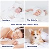 SLEEP ZONE Waterproof Mattress Topper Queen Size, Cooling Mattress Pad