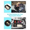 CDEFG 2PCS Compatible with 2023-2025 Honda Pilot Accessories Center Console