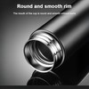 TEQY Thermos Flask with LED Display, 500 ml, Stainless Steel