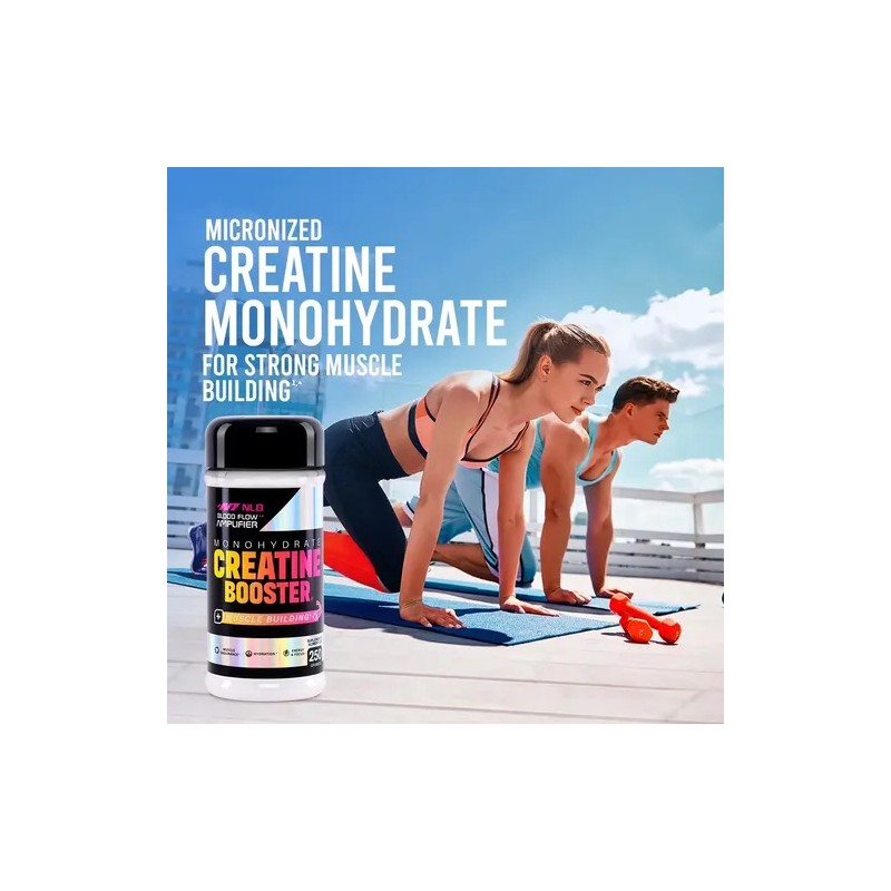 Suplemento En Polvo Creatina Creatine Booster Amplifier® Sin Sabor
