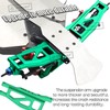 Rcarmumb Upgrades Part for 1/10 Traxxas Ruslter 4x4 VXL/Ruslter 4x4,Alloy