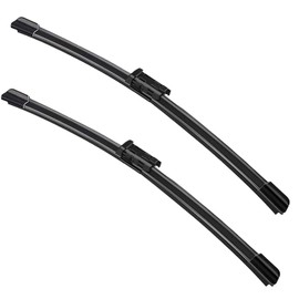 Juego de 2 escobillas limpiaparabrisas de repuesto para VW Jetta 2011-2019 VW Passat MK6, B7 2012-2018 – 24"/19" (juego de 2) parte superior Lock 16 mm