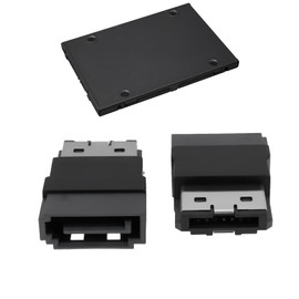 Create idea 2pcs ATA 7 Pin Male to ESATA 7 Pin Female Hard Drive Extender Extension Adapter for Hard Drive or Optical Drive