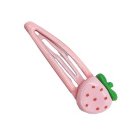 Cute Strawberry Hair Clip Beautiful Hairpins Combination Hairpins for All Hair Headdress Pink Y2K Girls Strawberry Hair Accessories Kids