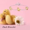 VENACOLY Duck Bracelet 925 Sterling Silver Cute Animal Mother's Day