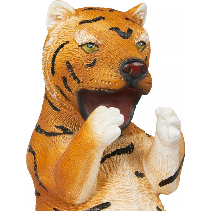 BRUBAKER Wine Bottle Holder Thirsty Tiger - Drunk Animals -