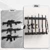 Gun Rack for Wall, Indoor Gun Racks Wall Mount, Adjustable