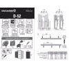 DUCASSE D 52 Floor Sliding System for Closet