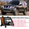 ATOMTEC Headlights Headlamps Assembly Fit For Nissan Xterra 2005-2015 Headlights