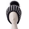 Lawliet Womens Faux Fur Pom Pom Beanie Ski Hat Cap
