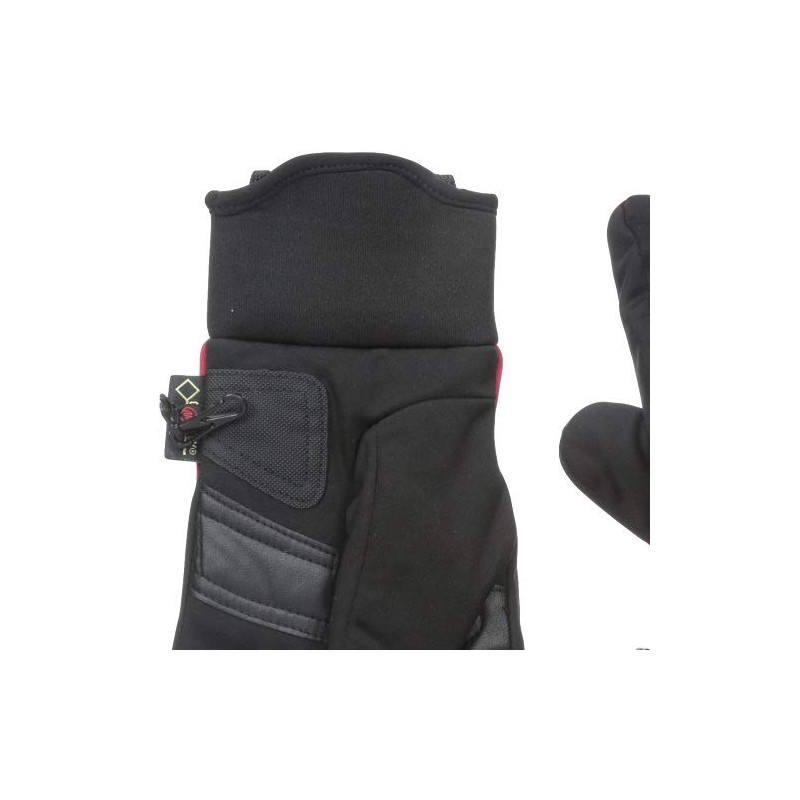 Manzella Men's All Elements GORE-TEX 5.0 Touch Tip Gloves, Black,