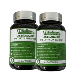VIFADIMED Astragalus– 9600mg Herbal Extract, 640mg Daily Dose for Boost: Appetite Stimulation, Metabolism Support, Nutrient Absorption, Oxygenation in The Blood, Natural Immunity.