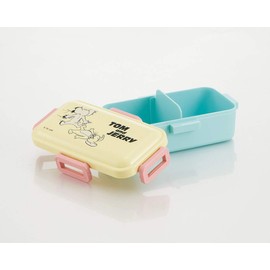 Skater PFLB6AG Ag+ Silver Ion, Antibacterial, Fluffy, Dome-Shaped Lid, Lunch Box, 18.9 fl oz (530 ml), Tom & Jerry Art