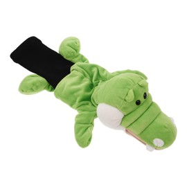 Milisten Golf Club Cover Driver Head Covers Funny Animal Design Green Plush Crocodile Pattern Golf Driver Cover