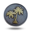 Full Metal Markers Palm Tree Unique Magnetic Metal Golf Ball