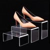 LAINIUTE Acrylic Display Risers, U Shape Transparent Display Stand, Lightweight