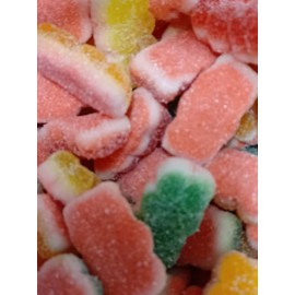 Unbranded Triple Layer Bears Gummy Gummies Candy Candies 5 Pounds Free Shipping
