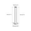 sourcing map 100 Pcs 3mm x 18mm Aluminum Flat Head