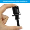 LifCratms Black Remote Mount Vent Valve for Fuel Tanks, Roll
