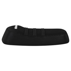 Generic Enjoy Mfg Ribbed Seat Cover - Compatible Fit for Ariel Rider X-Class 52V Grizzly Electric Bike Black w/Ribs- #402 (All Black/Black Ribs)