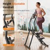 Foldable Stair Stepper Machine - Vertical Stair Climber 3-Level Resistance