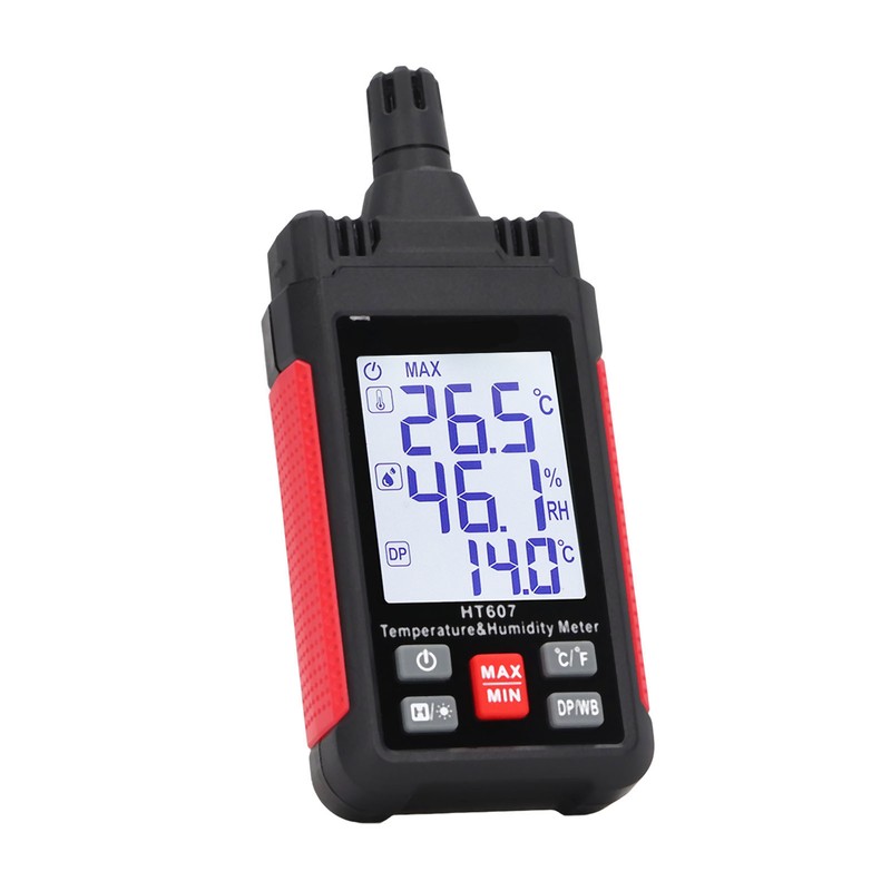 Handheld Temperature Humidity Meter High Accuracy ABS Hygrometer Thermometer Temp