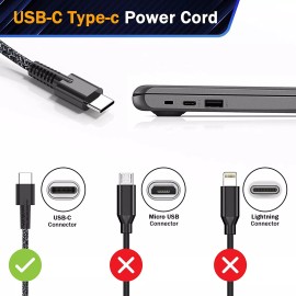 65W USB C Laptop Charger for HP EliteBook 640 650 655 G8 G9 G10 G11 , 1040 G7 G8