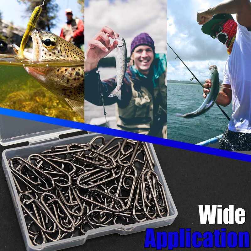 Fishing Clips Power Clip, 50pcs Speed Clip for Fishing Lure