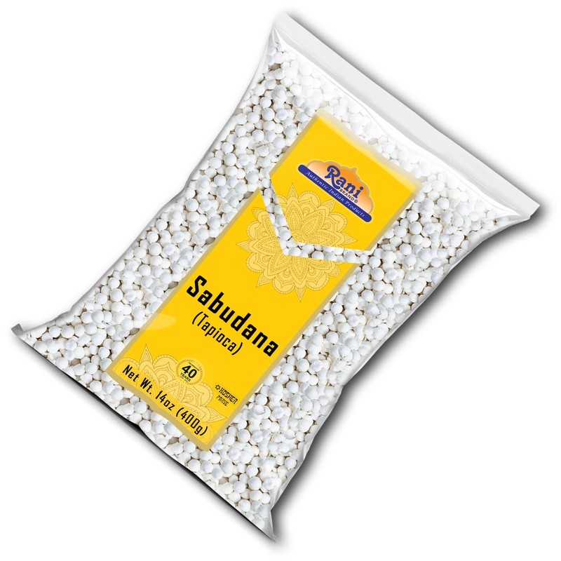 Rani Sabudana (Tapioca/Sago) Pearls 14oz (400g) ~ All Natural |