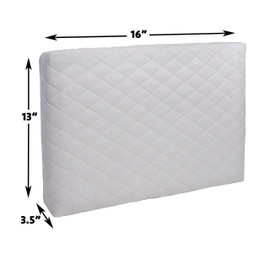Indoor Window AC Covers by ALPINE HARDWARE - Double Insulation Air Conditioner Cover (White, 16" x 13" x 3.5")