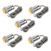 5Pcs Metal Inductive Switch Proximity Limit Sensor NPN 3‑Wire Normally