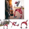 Outdoor Cycling Bicycle Highway Brake Kit Road Mountain Bike Accessories(red)
