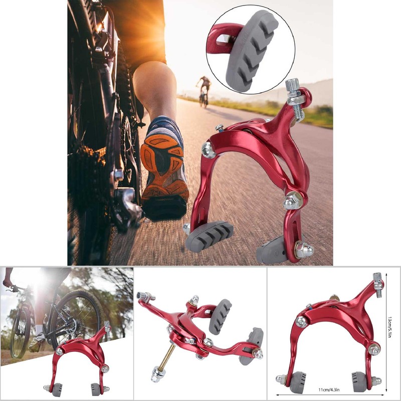 Outdoor Cycling Bicycle Highway Brake Kit Road Mountain Bike Accessories(red)