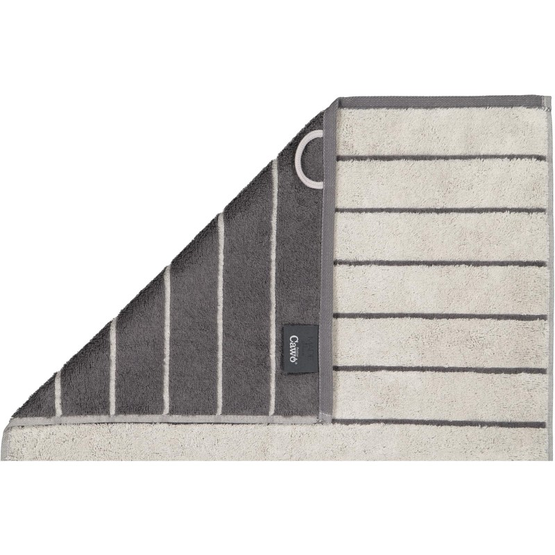 Cawö Home Balance Doubleface 6232 Platinum 77 Guest Towel 30