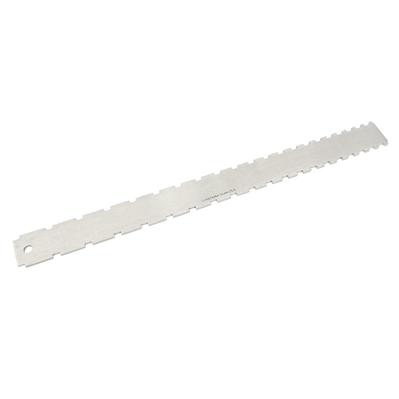 Electric Guitar Neck Fretboard Notched Straight Edge and Fret Rocker